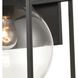 Cubed 1 Light 13 inch Charcoal Outdoor Wall Sconce
