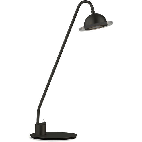 Laurel 28 inch 23 watt Matte Black Accent Table Lamp Portable Light