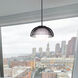 Emerich 1 Light 12.25 inch Black Pendant Ceiling Light