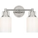 C&M by Chapman & Myers Ashford 2 Light 13.50 inch Bathroom Vanity Light