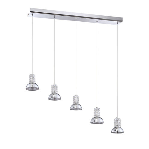 Millenium 5 Light 36 inch Chrome Pendant Ceiling Light