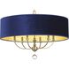 Van Noord 6 Light 32 inch Oxidized Aged Brass Pendant Ceiling Light
