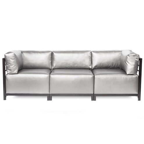 Axis Silver Sofa Sectional, 3 Piece