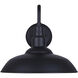 Valec 1 Light 13 inch Sand Black Outdoor Wall Lantern