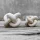 Limestone Link 7.25 X 7.25 inch Sculptures, Set of 2