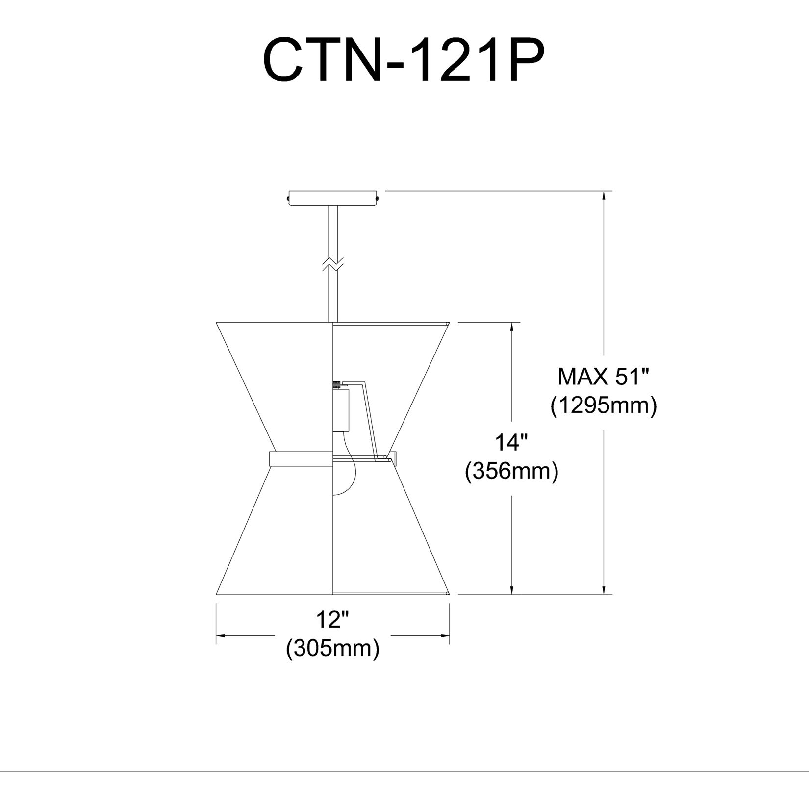 Caterine 1 Light 12 inch Matte Black Pendant Ceiling Light in Black/Silver Jewel Tone