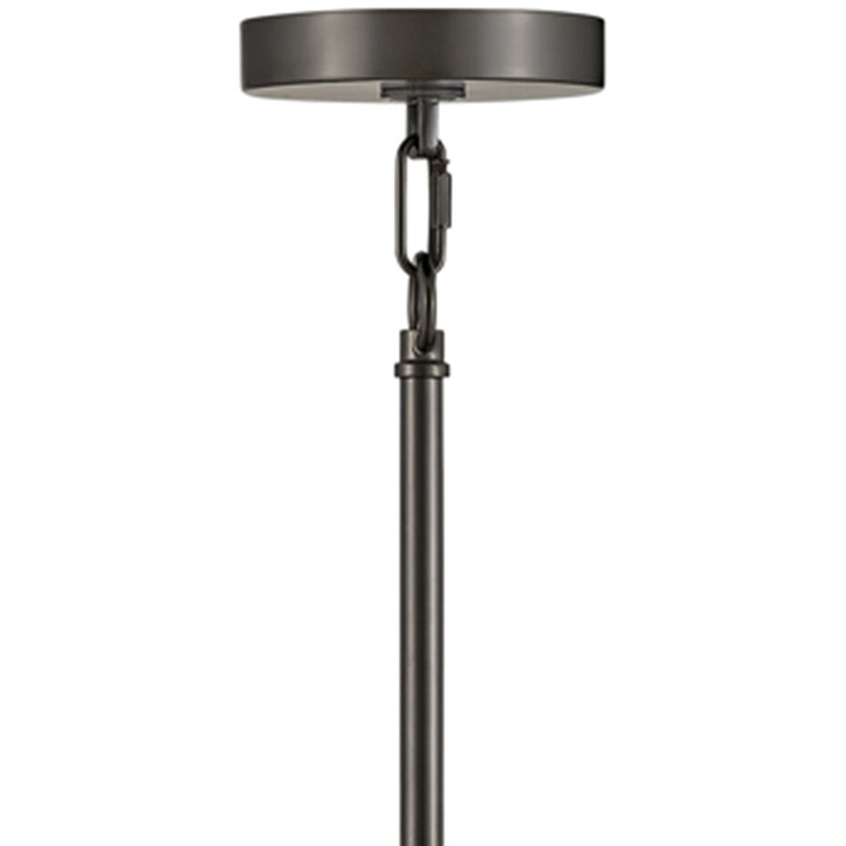 Ana 6 Light 30 inch Black Oxide Indoor Chandelier Ceiling Light