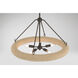Aeris 5 Light 24 inch Dark Bronze Pendant Ceiling Light