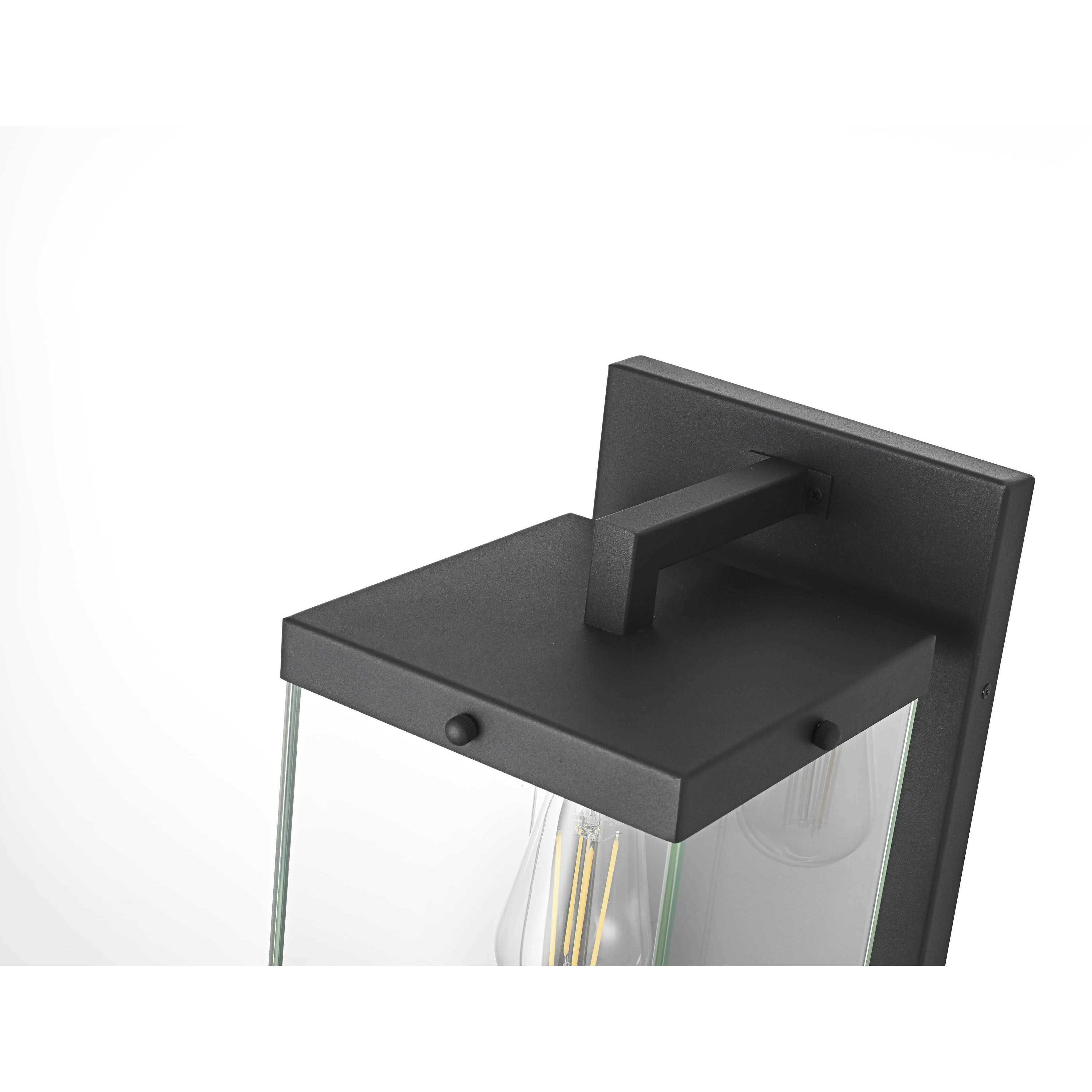 Julien 1 Light 21 inch Black Outdoor Wall Sconce