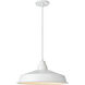 Olya LED 16 inch Matte White Pendant Ceiling Light