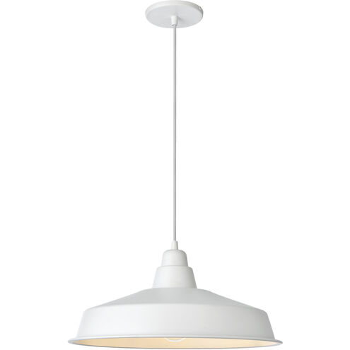 Olya LED 16 inch Matte White Pendant Ceiling Light