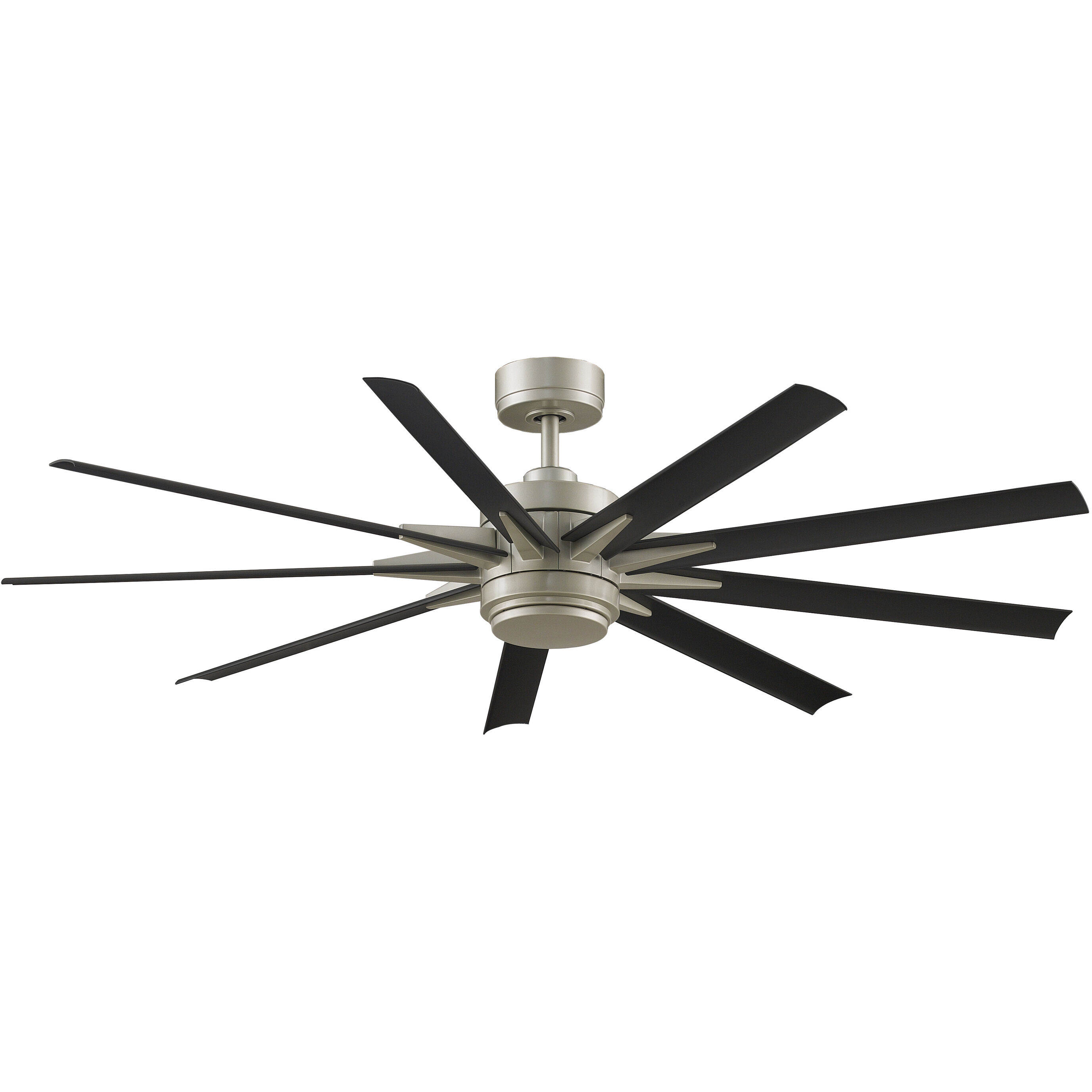Odyn Custom 8.27 inch Brushed Nickel Fan Motor Only, Blades Sold Separately