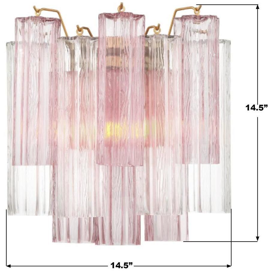 Addis Bath Wall Light in Aged Brass, Spring