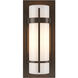 Banded 1 Light 5 inch White ADA Sconce Wall Light