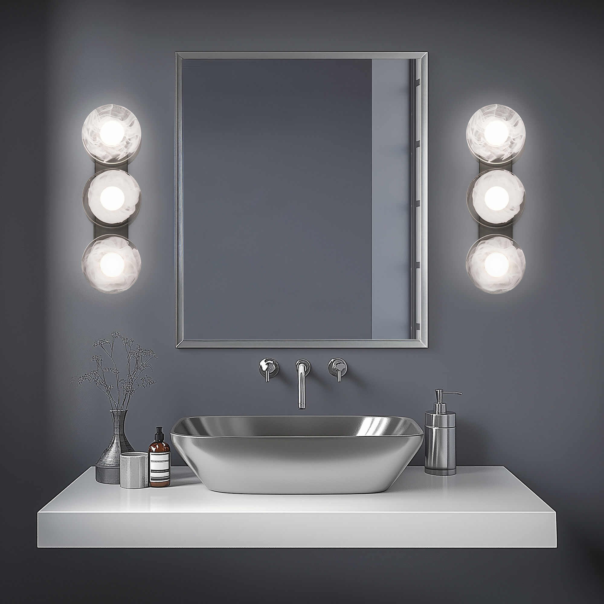 Fresco Indoor Wall Lighting in Black