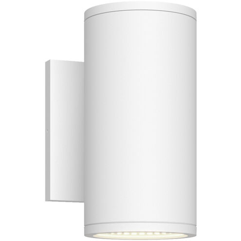 Nordic LED 7 inch White Exterior Wall Light