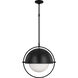 TOB by Thomas O'Brien Bacall 1 Light 19.5 inch Aged Iron Pendant Ceiling Light