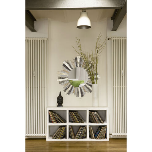 Chatham Light 31.5 X 31.5 inch Gray with Clear Wall Mirror