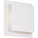 Greet LED 2.88 inch White ADA Wall Sconce Wall Light in 3000K, dweLED