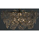 Neive 4 Light 18.5 inch Antique Brass Chandelier Ceiling Light, Small