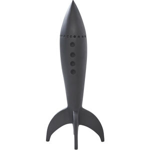 Rhodes Matte Black Statue