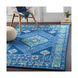 Hertha 90 X 60 inch Navy Rug, Rectangle