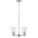 Portman 4 Light 17.5 inch Brushed Nickel Pendant Ceiling Light