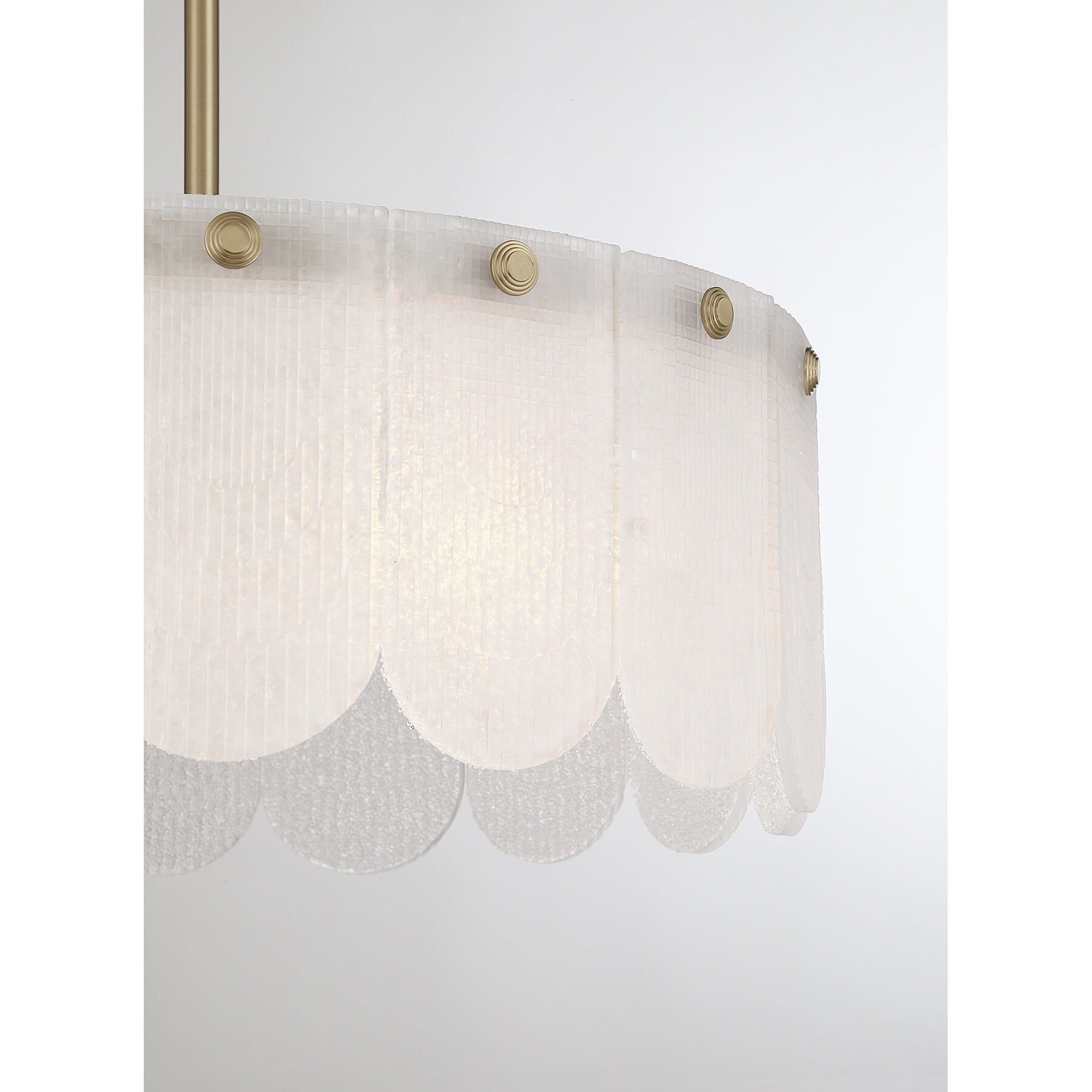 Ashton 4 Light 20 inch Noble Brass Covertible SemiFlush Ceiling Light, Essentials