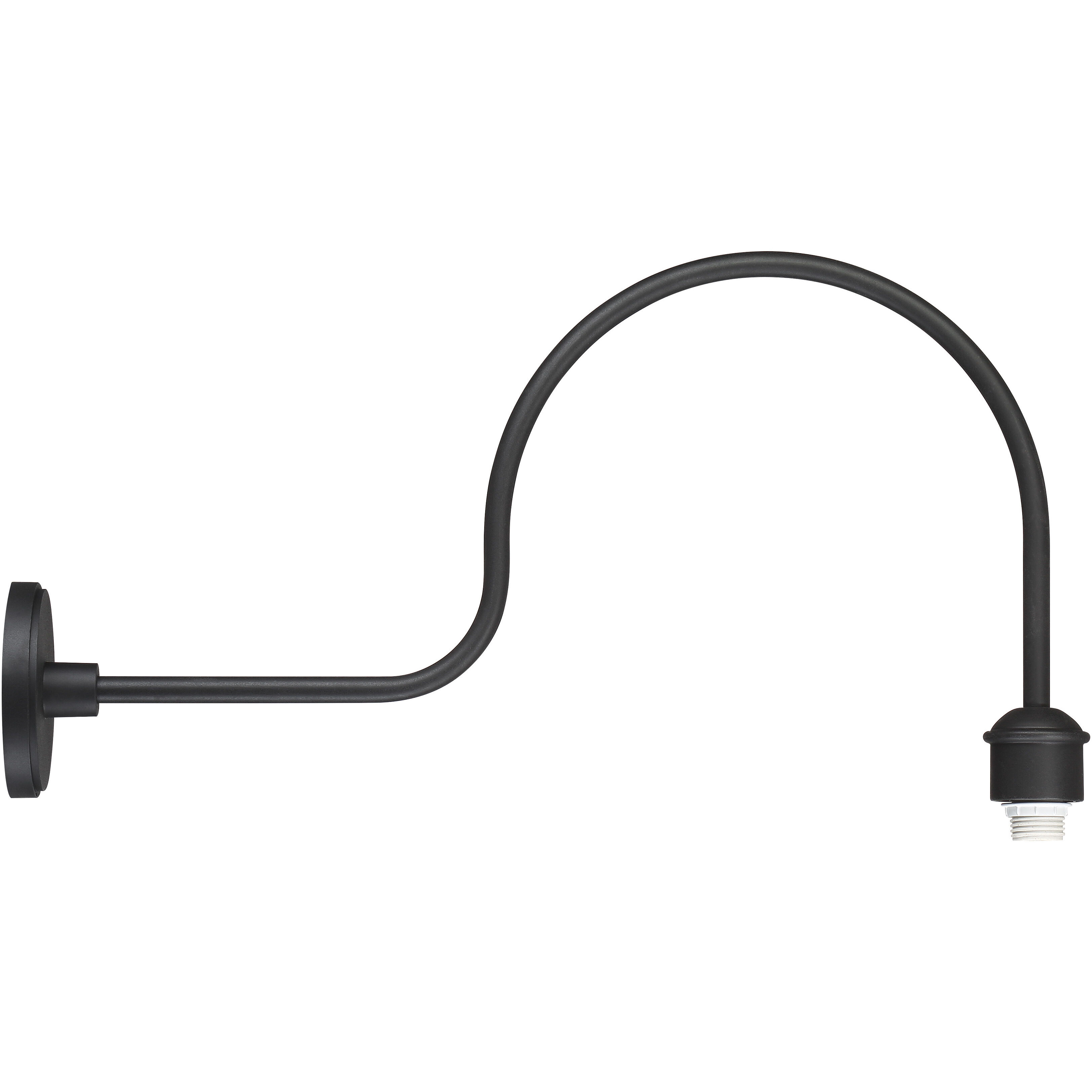 RLM 1 Light 16 inch Coal Outdoor Wall Mount, Great Outdoors