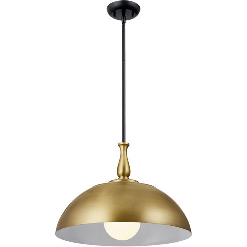 Homestead Fira 1 Light 18 inch Natural Brass Pendant Ceiling Light, Fira