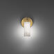 Zayle 9 inch 7 watt Aged Brass Task Light Portable Light