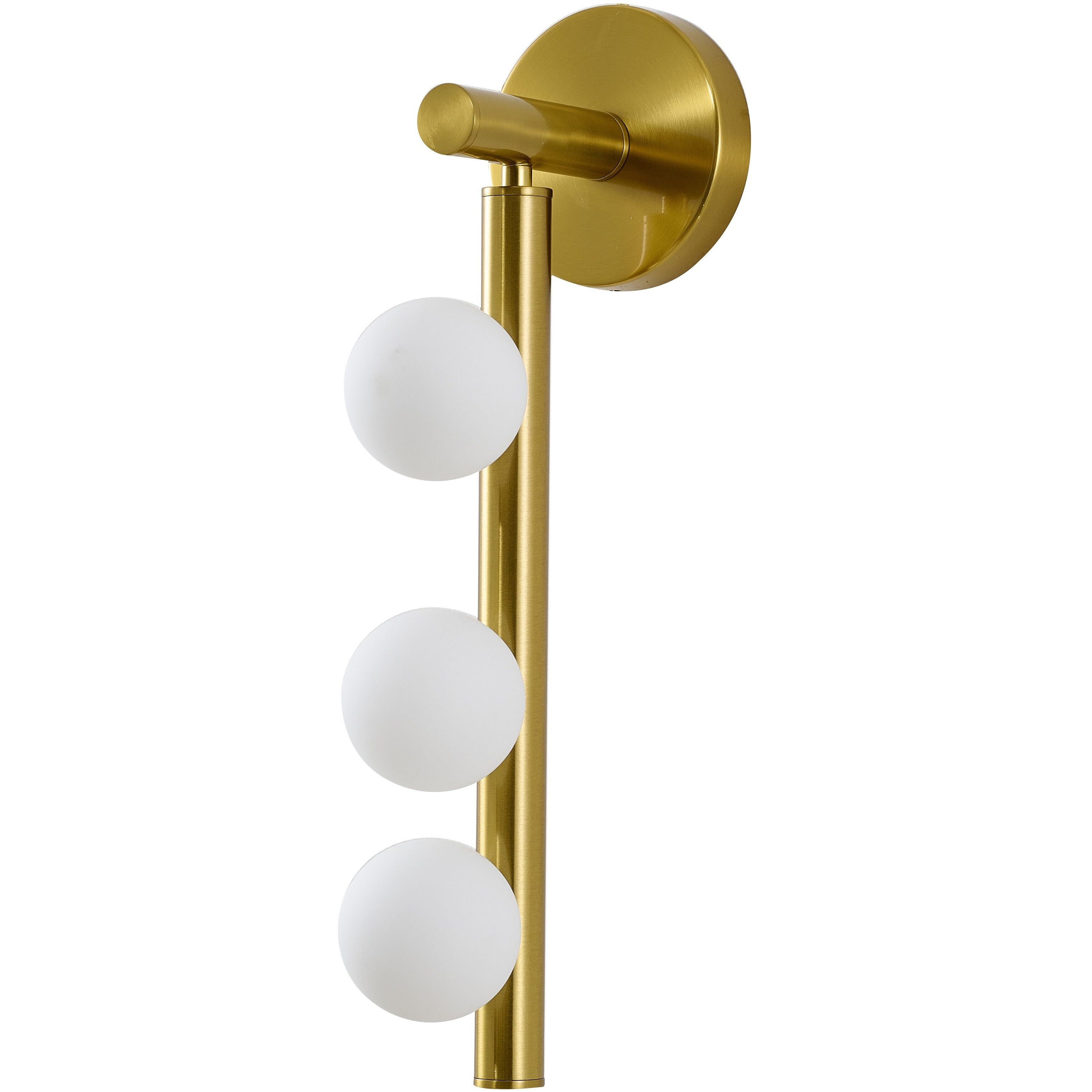 Canada Wall Sconce Wall Light in Satin Brass