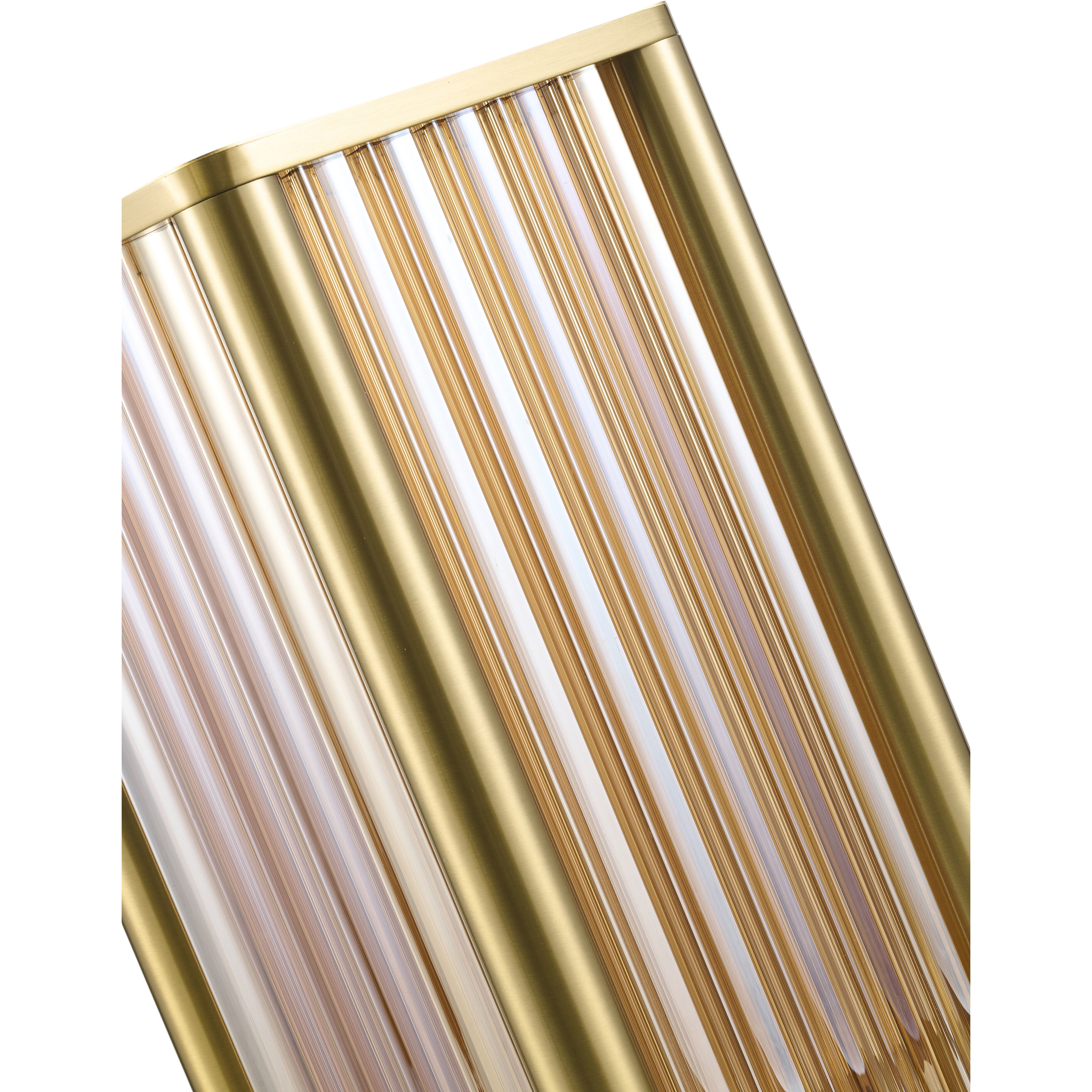 Canada 18 inch 8 watt Satin Brass Table Lamp Portable Light