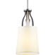 Nealy 1 Light 7.25 inch Brushed Nickel Mini-Pendant Ceiling Light