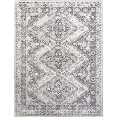 Wanderlust 123 X 94 inch Charcoal/Light Slate/White Machine Woven Rug