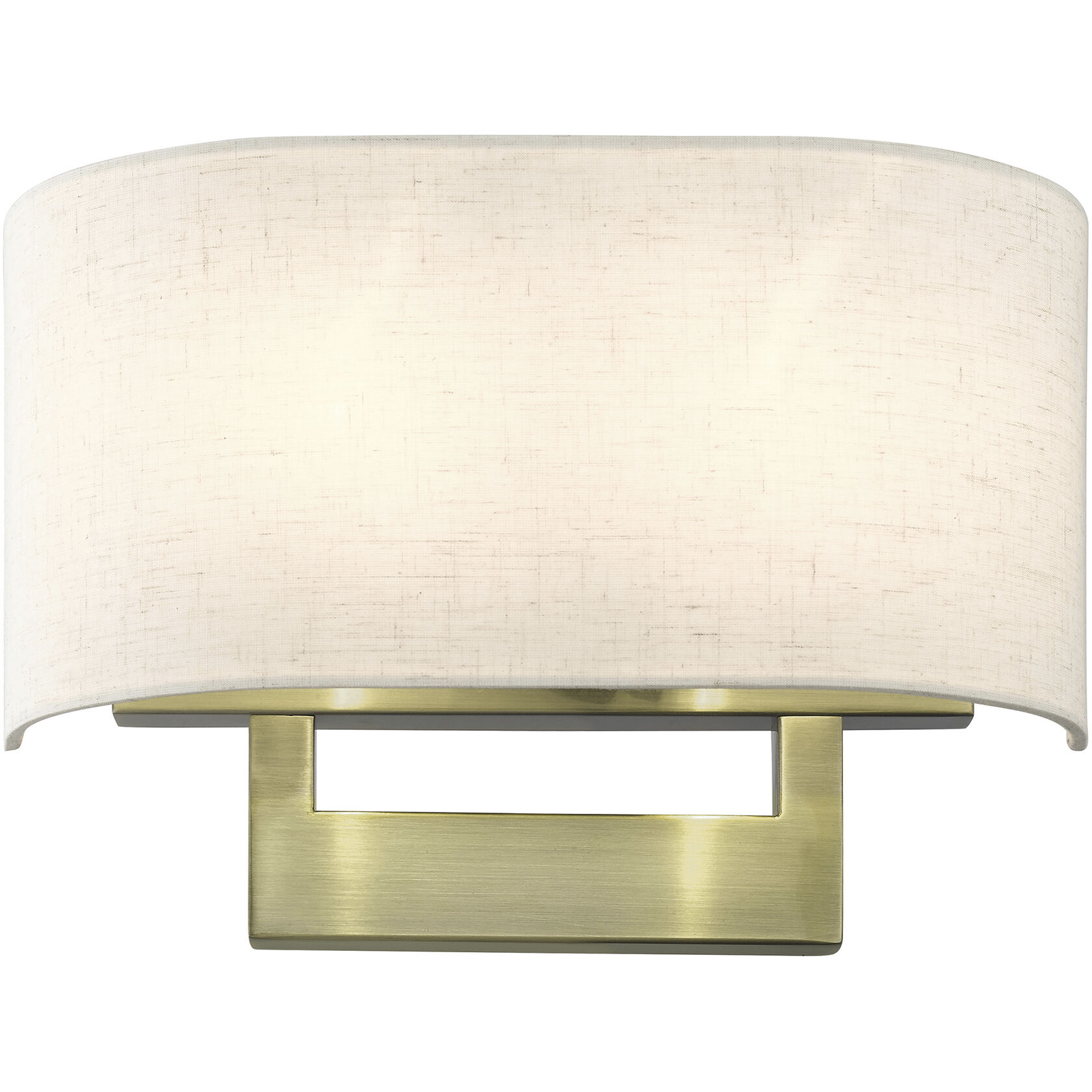 Allison Wall Sconce Wall Light in Antique Brass, Medium
