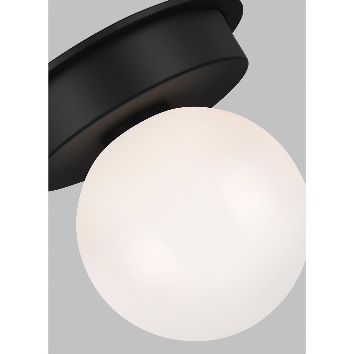 Kelly by Kelly Wearstler Nodes 1 Light 14 inch Midnight Black Flush Mount Ceiling Light