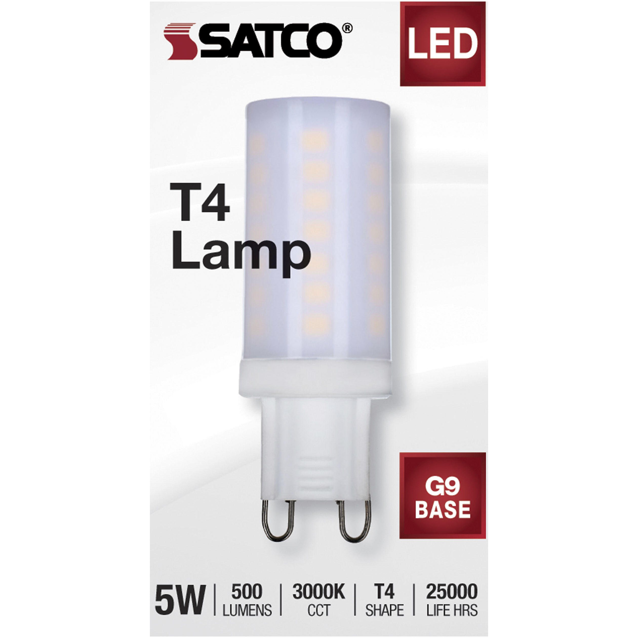 Lumos LED JCD LED G9 Double Loop 5 watt 3000K Mini and Pin-Based LED