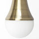 Decarlo 43.31 inch Gold Chandelier Ceiling Light