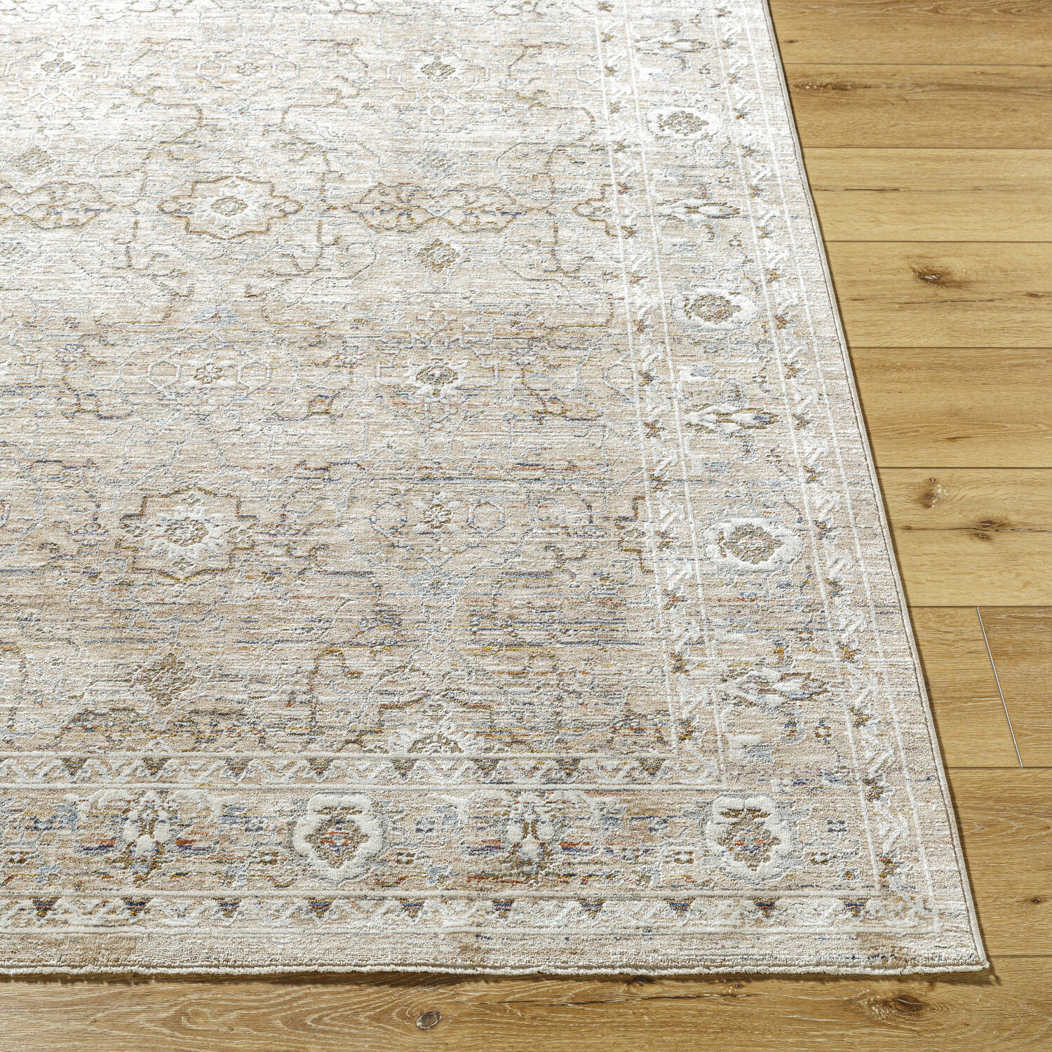 Presidential 38.98 X 24.02 inch Ash/Khaki/Pearl/Prairie Dust/Sage Machine Woven Rug in 2 x 3.25