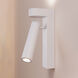 Haim LED 1.5 inch Textured White ADA Wall Sconce Wall Light