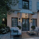 Calen 1 Light 24.25 inch Textured Black Outdoor Wall Light