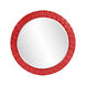 Serenity 35 X 35 inch Glossy Red Wall Mirror
