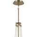 Albers LED 18.25 inch Champagne Bronze Pendant Ceiling Light