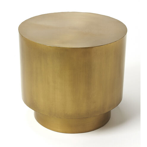 Ervin Gold Metal 18 X 18 inch Metalworks Accent Table