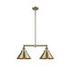 Franklin Restoration Briarcliff LED 21 inch Antique Brass Chandelier Ceiling Light, Franklin Restoration