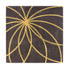 Forum 117 X 117 inch Yellow and Gray Area Rug, Wool