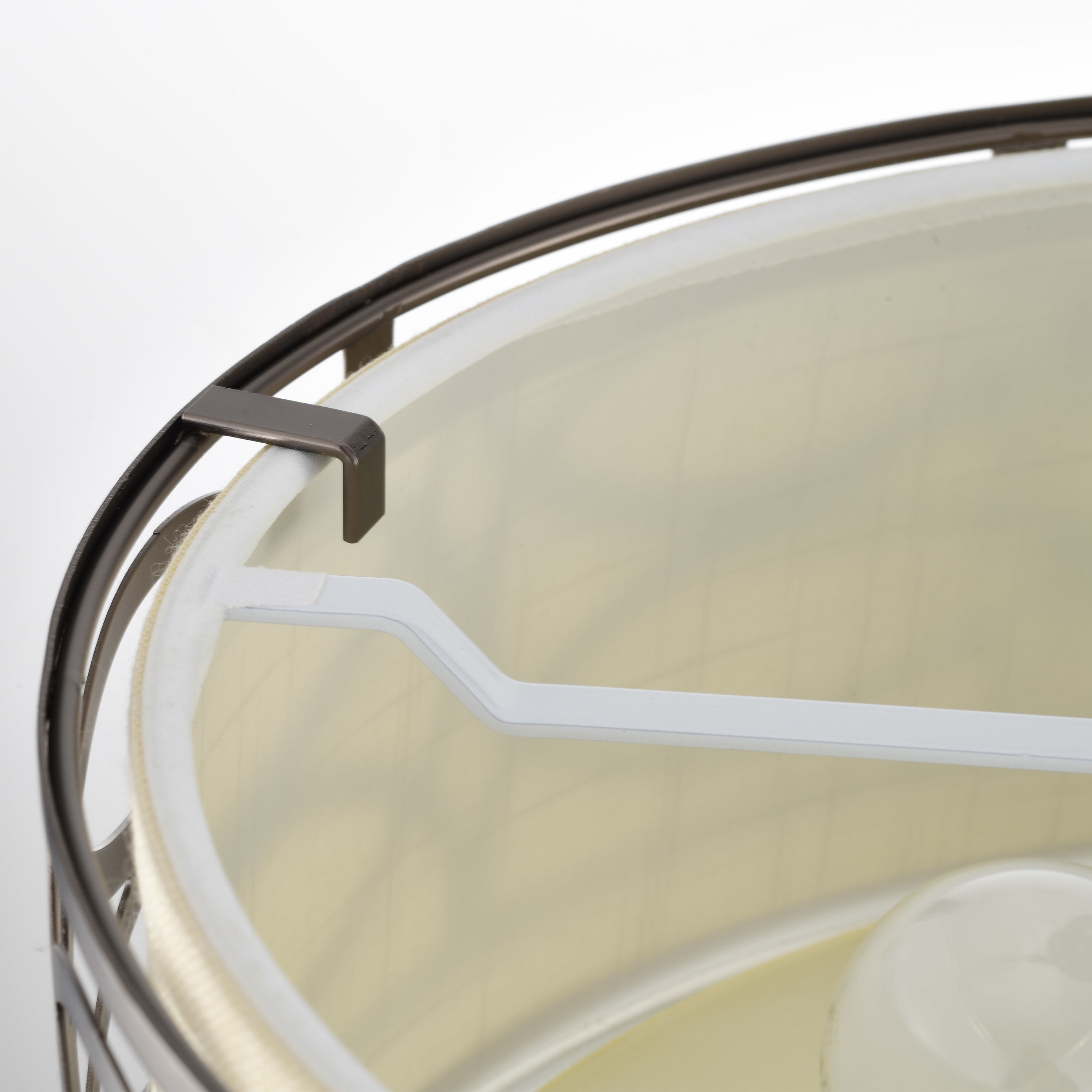 Harlow 3 Light 15 inch Hazel Bronze Semi Flush Mount Ceiling Light