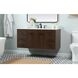 Cyrus 48 X 22 X 34 inch Walnut Vanity Sink Set