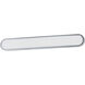 Latitude LED 36 inch Polished Chrome Bath Vanity Light Wall Light